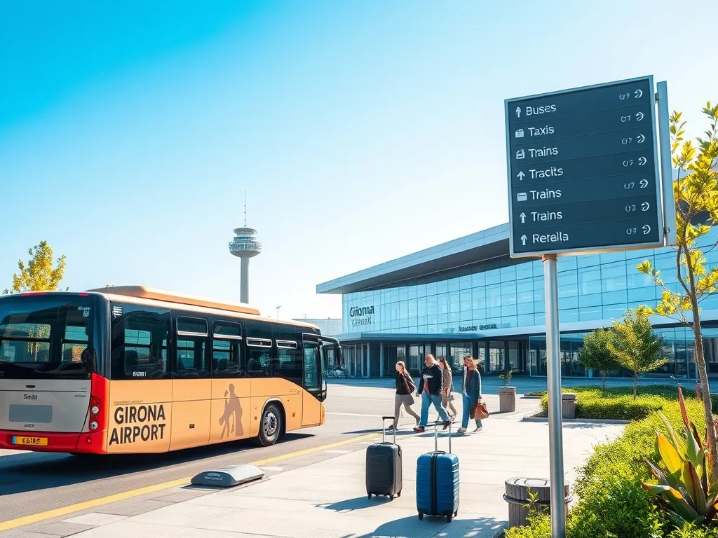 Jak dojechać z lotniska Girona do Barcelony? Przewodnik po opcjach transportu